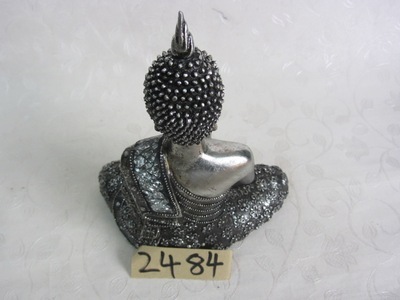 【樹脂陶瓷工藝品人物(黑色朝拜彌勒佛)】價格,廠家,圖片,塑料、樹脂工藝品,德化縣印藝印刷有限責任公司-